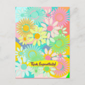 Crazy Daisy Bloom Pense Exponentiellement! carte p (Devant)