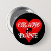 Crazy Dane Button (Voorkant /achterkant)