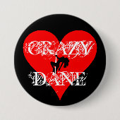 Crazy Dane Button (Voorkant)