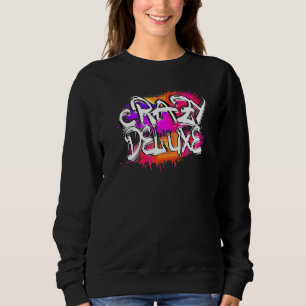 Crazy Deluxe Graffiti Trui