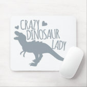 Crazy Dinosaur Lady Muismat (Met muis)