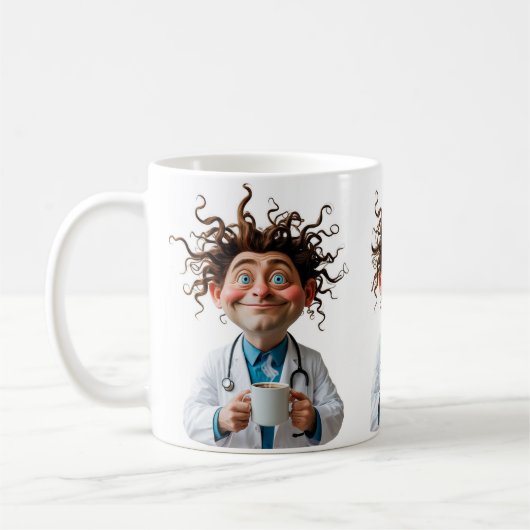 Crazy Doctor Coffee Mug Koffiemok (Links)