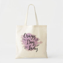 Crazy Dog Lady (Paars)