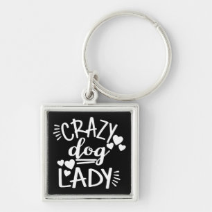 Crazy Dog Lady Puppy Moeder Puppies Redding Adopti Sleutelhanger