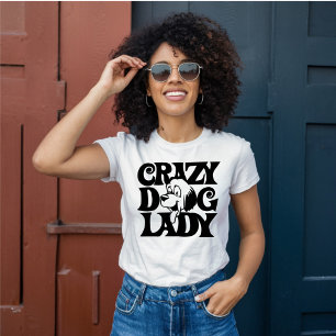 Crazy Dog Lady T-shirt