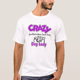 Crazy Dog Lady T-shirt