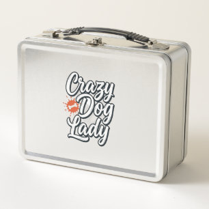 Crazy Dog Lady Vintage Huisdierliefhebber Typograf