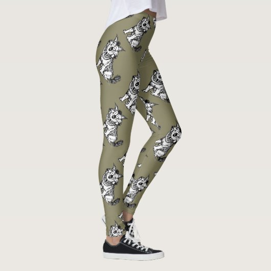 Crazy Dog Leggings (Rechts)