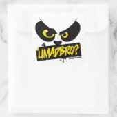 Crazy Drift Patrol - UMADBRO? (geel) Vierkante Sticker (Tas)