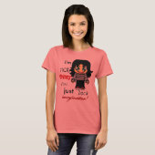 Crazy Emo Girl T-shirt (Voorkant volledig)