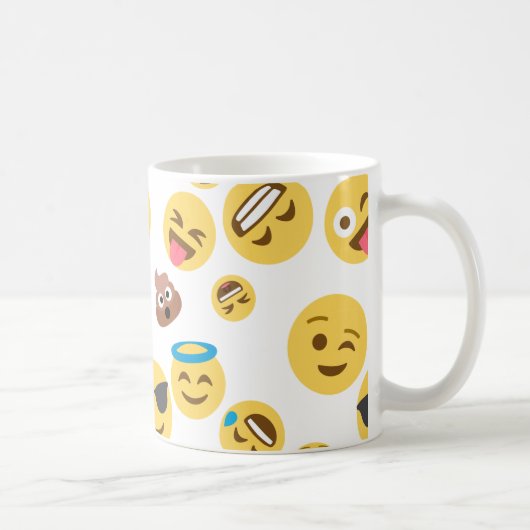Crazy Emojis Koffiemok (Rechts)