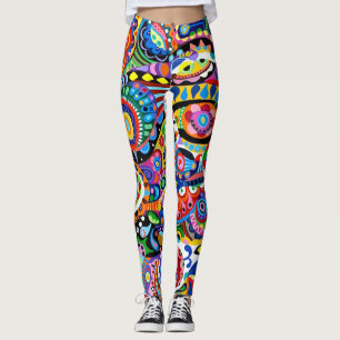 Crazy en Colorful Leggings