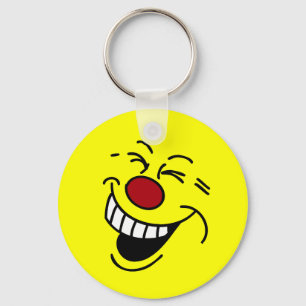 Crazy Face Grumpey Sleutelhanger