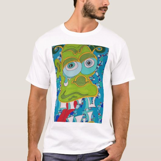 Crazy Face T-shirt (Voorkant)