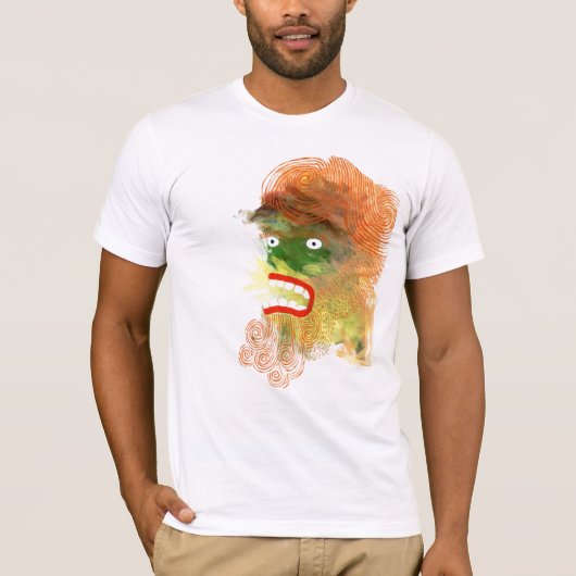 Crazy Face T-shirt (Voorkant)