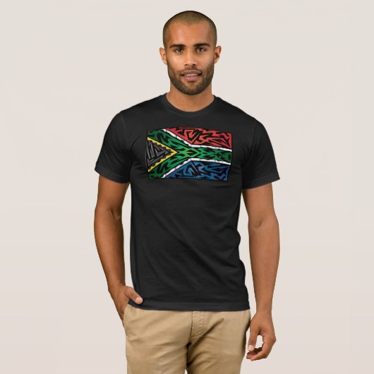 Crazy Flag #205 T-shirt (Voorkant volledig)