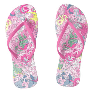 Crazy Floral Teenslippers