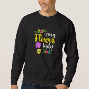 Crazy Flower Florist Sunflower Trui