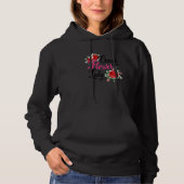 Crazy Flower Lady Gardening Gardener Botanical Pla Hoodie (Voorkant)