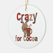 Crazy for Cocoa Keramisch Ornament (Links)