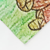 Crazy for Nuts Fleece Deken (Hoek)