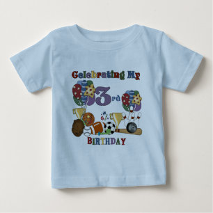 Crazy For Sports 3e Anniversaire Tshirts et cadeau