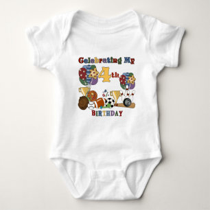 Crazy For Sports 4th Birthday T-shirts et cadeaux