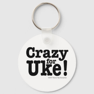 Crazy for UKE Designer Sleutelhanger