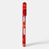 CRAZY FOTON Abstracte rode gele fractals, zwenken Case-Mate iPhone Case (Achterkant / Rechts)