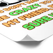 Crazy Friends Poster (Hoek)