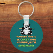 Crazy Friends Sleutelhanger (Voorkant)