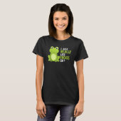 Crazy Frog I Just Really Like Frogs Ok T-shirt (Voorkant volledig)