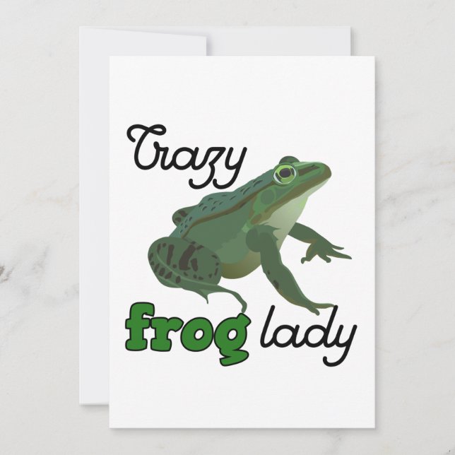 Crazy Frog Lady Frog minuscten (Voorkant)