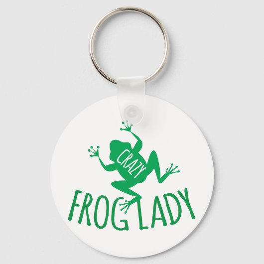 Crazy Frog Lady Sleutelhanger (Voorkant)