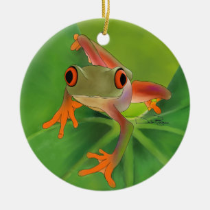 Crazy Frog Ornament met achtergrond