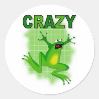 CRAZY FROG RONDE STICKER