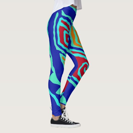 "Crazy Fun Aerobe Klasse Leggings" Leggings (Rechts)