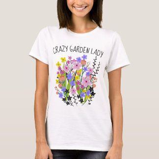 Crazy Garden Lady Shirt