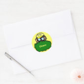Crazy Geocacher Geocaching Swag Funny Stickers (Enveloppe)