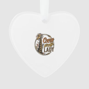 Crazy Giraffe Dames Vintage Gravure Shirt Ontwerp_ Ornament