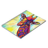 Crazy Giraffe Man Notitieboek (Linkerzijde)