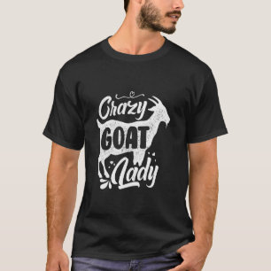 Crazy Goat Lady T-shirt