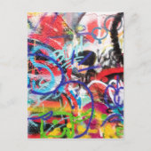 Crazy Graffiti Briefkaart (Voorkant)