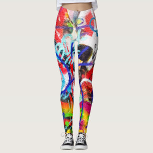 Crazy Graffiti Leggings