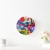 Crazy Graffiti Ronde Klok (Huis)