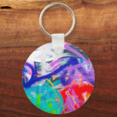 Crazy Graffiti Sleutelhanger (Voorkant)