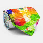 Crazy Graffiti Stropdas (Opgerold)