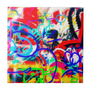 Crazy Graffiti Tegeltje