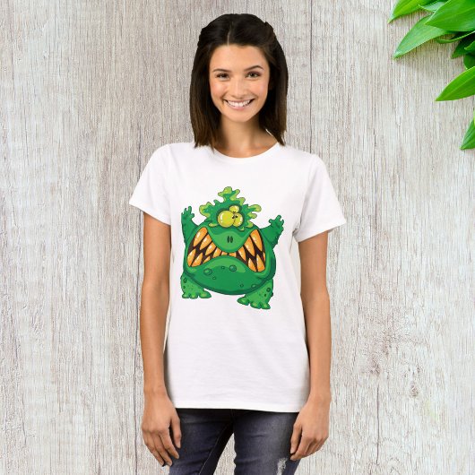 Crazy Green Monster T-shirt