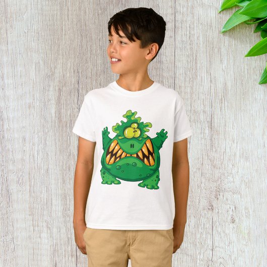 Crazy Green Monster T-shirt